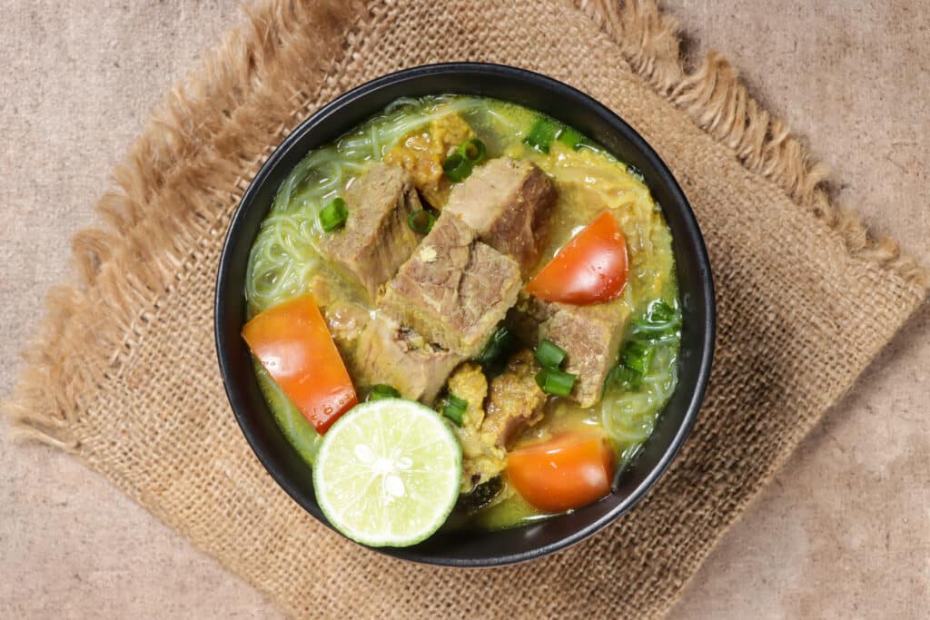 Soto Sapi Soup one of the things to do in Bali
